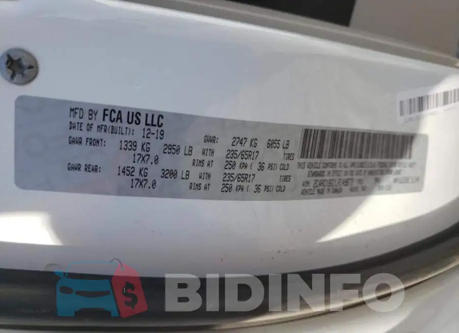 2C4RC1BG1LR149879 Photo# 10