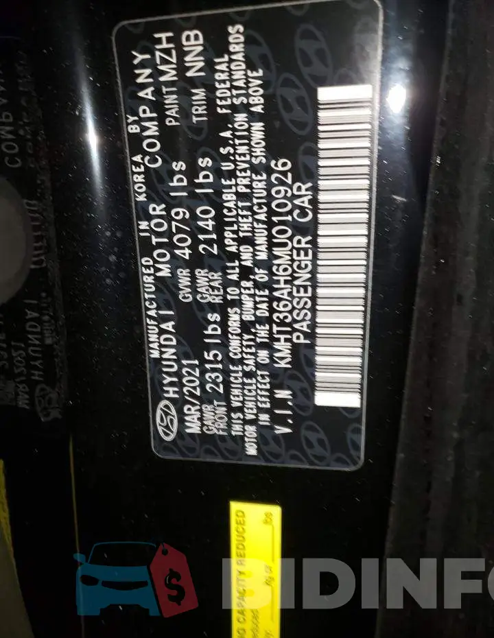 KMHT36AH6MU010926 Photo# 10