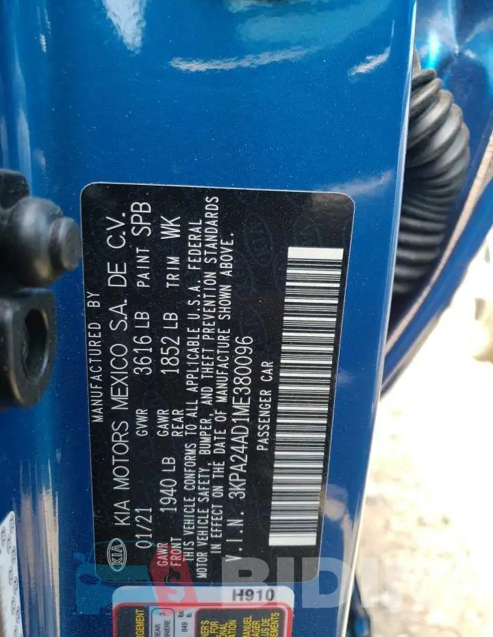 3KPA24AD1ME380096 Photo# 10