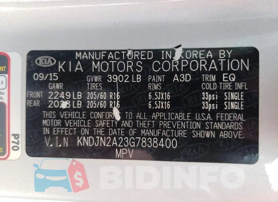 KNDJN2A23G7838400 Photo# 10
