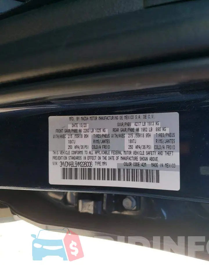 3MVDMABL5MM226006 Photo# 10