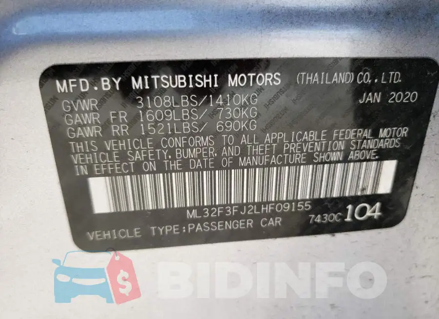 ML32F3FJ2LHF09155 Photo# 10