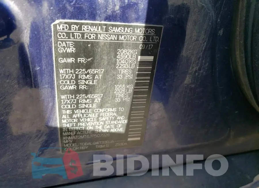 KNMAT2MT6JP507926 Photo# 10