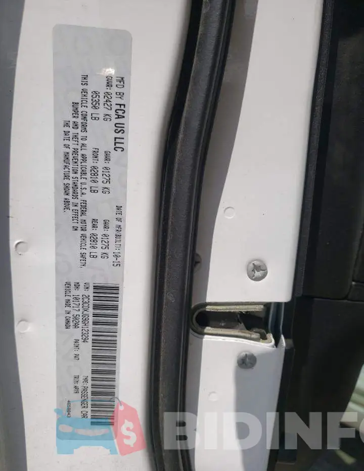 2C3CDXJG9GH123294 Photo# 10