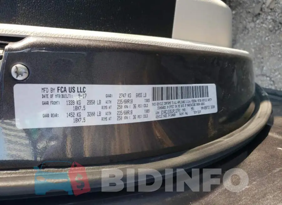 2C4RC1EG5JR112701 Photo# 10