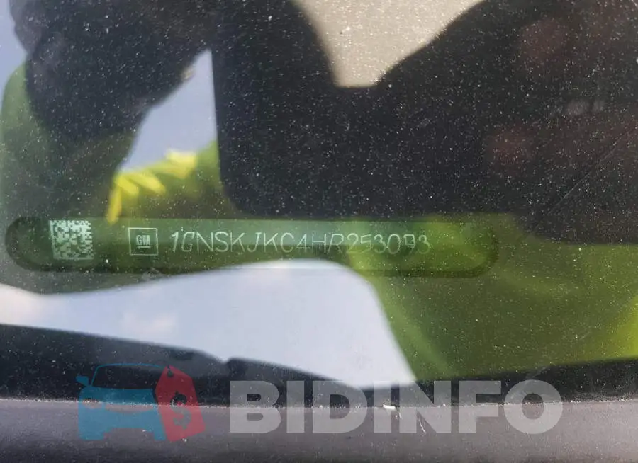 1GNSKJKC4HR253093 Photo# 10