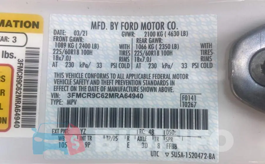 3FMCR9C62MRA64940 Photo# 10