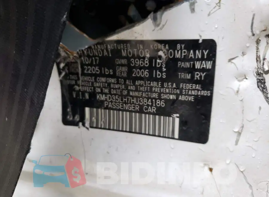 KMHD35LH7HU384186 Photo# 10