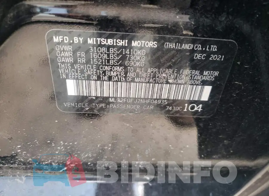ML32FUFJ2NHF04935 Photo# 10