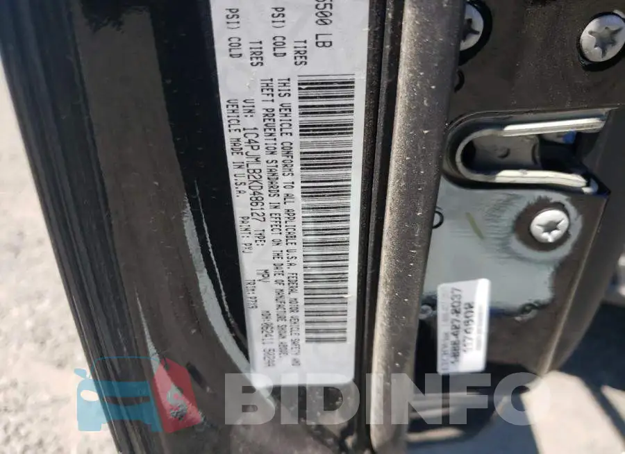 1C4PJMLB2KD486127 Photo# 10