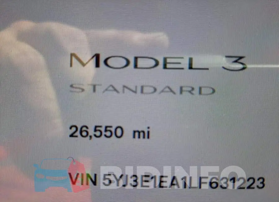 5YJ3E1EA1LF631223 Photo# 8