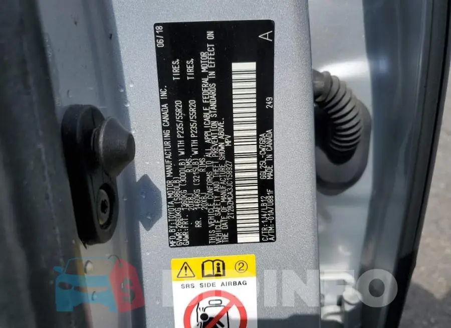 2T2BZMCA3JC158927 Photo# 10
