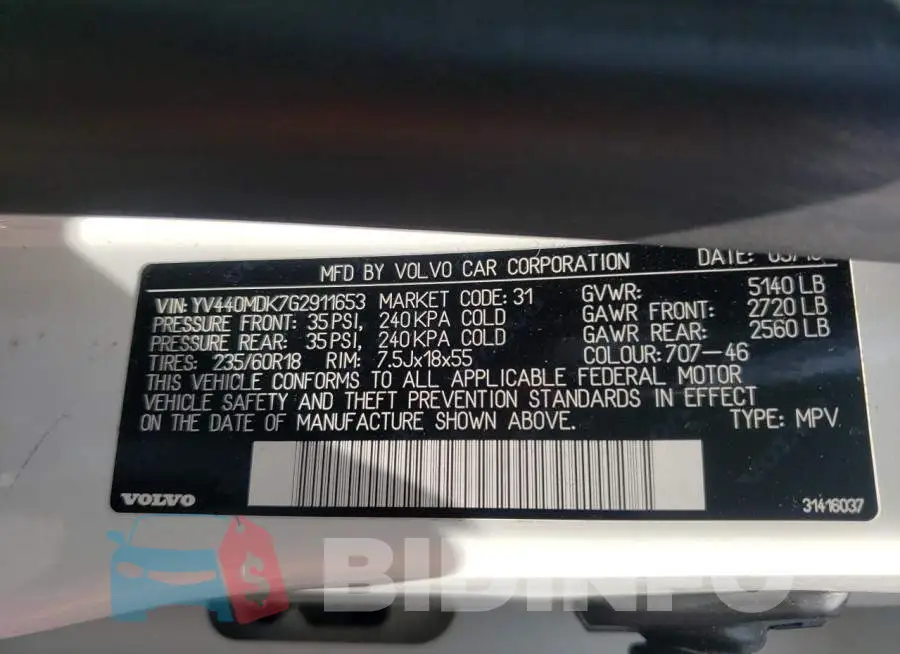 YV440MDK7G2911653 Photo# 10