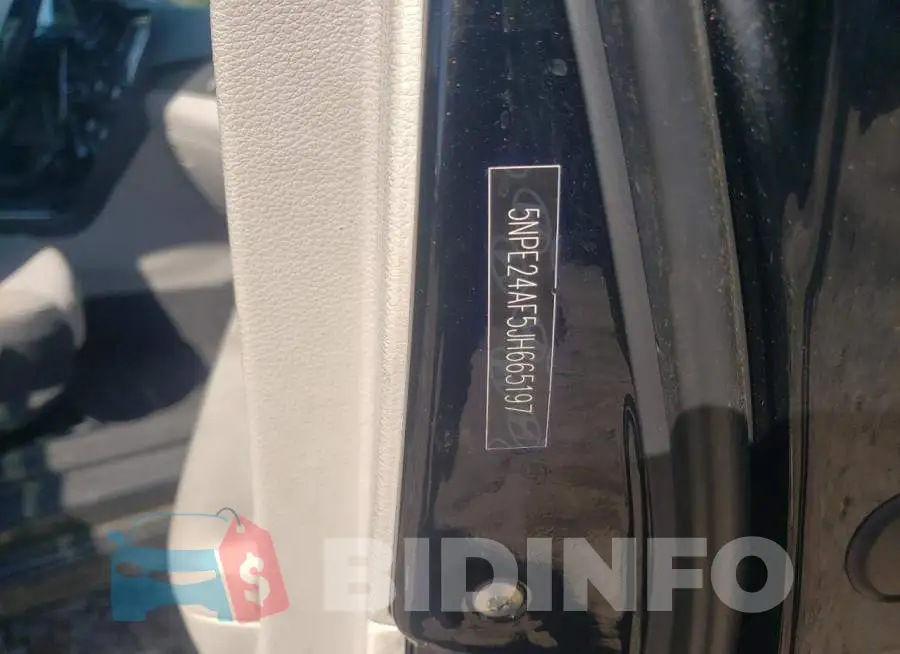 5NPE24AF5JH665197 Photo# 10