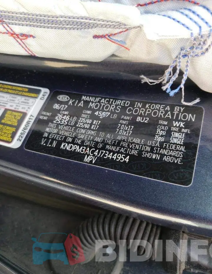 KNDPM3AC4J7344954 Photo# 10