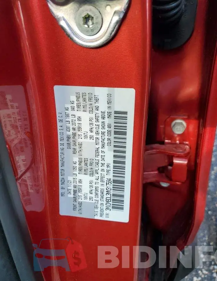 3MVDMBDL3MM317584 Photo# 10