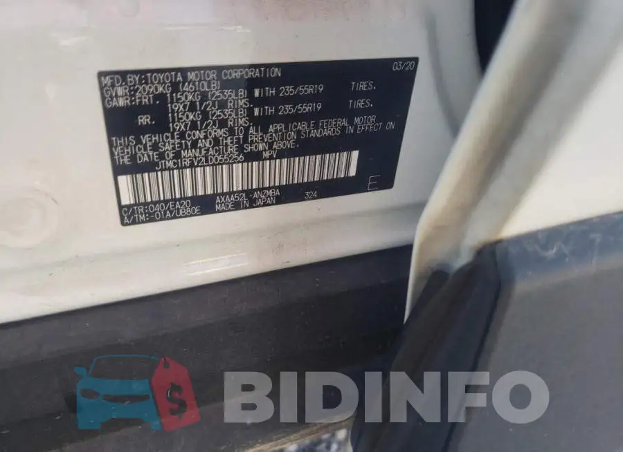 JTMC1RFV2LD055256 Photo# 10
