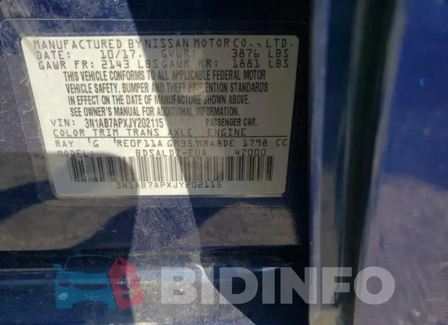 3N1AB7APXJY202115 Photo# 10