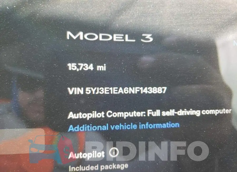 5YJ3E1EA6NF143887 Photo# 8