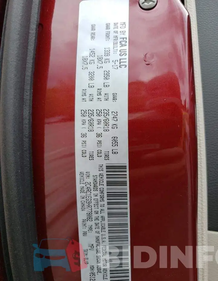 2C4RC1EG9HR778082 Photo# 10