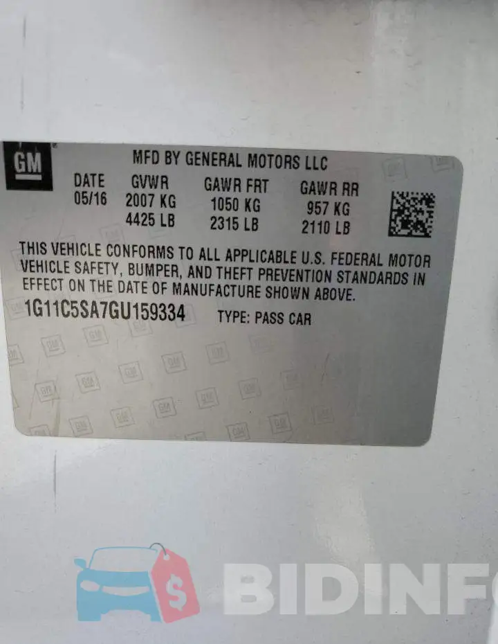 1G11C5SA7GU159334 Photo# 10