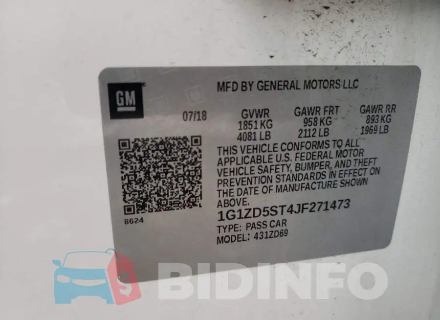 1G1ZD5ST4JF271473 Photo# 10