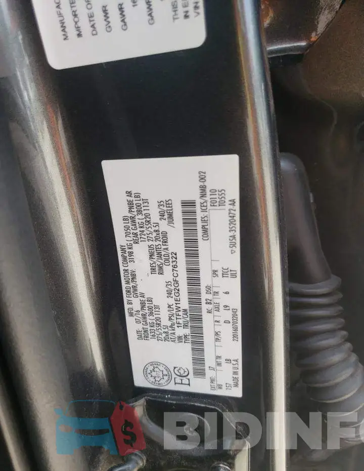 1FTFW1EG2GFC76322 Photo# 10