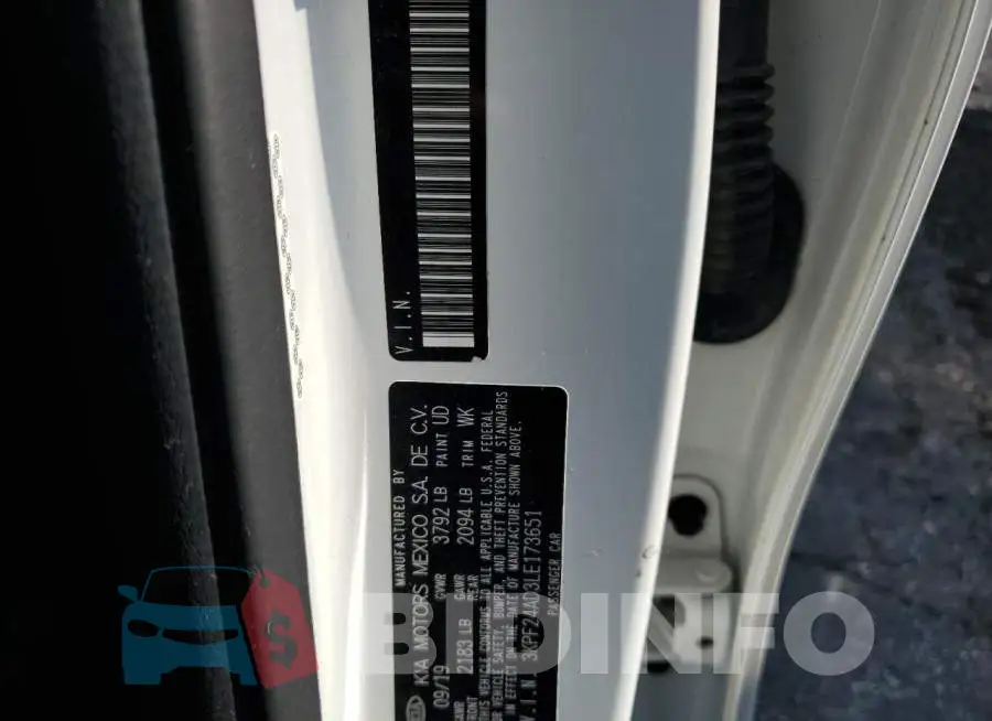 3KPF24AD3LE173651 Photo# 10