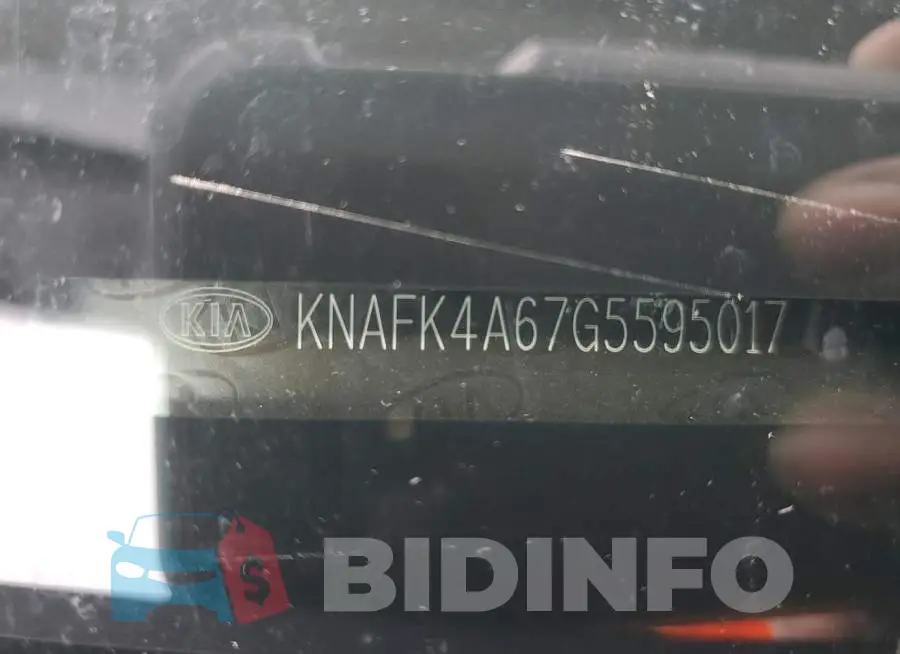 KNAFK4A67G5595017 Photo# 10