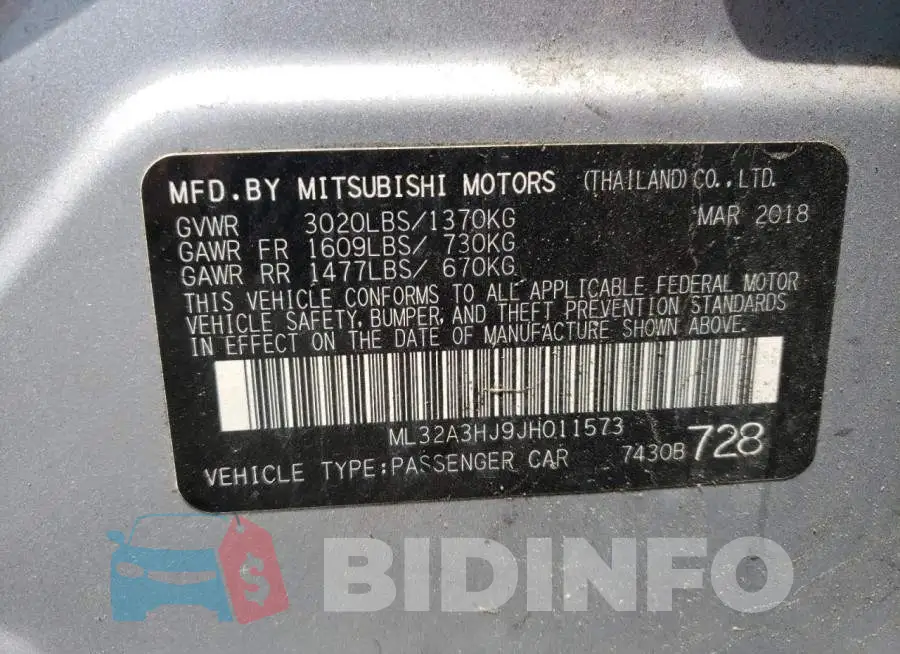 ML32A3HJ9JH011573 Photo# 10