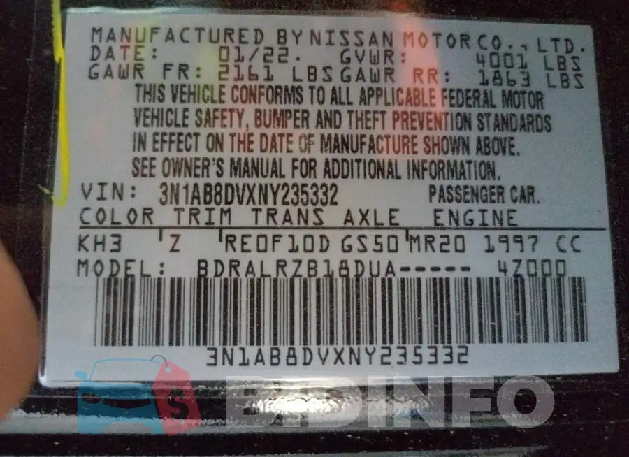 3N1AB8DVXNY235332 Photo# 10