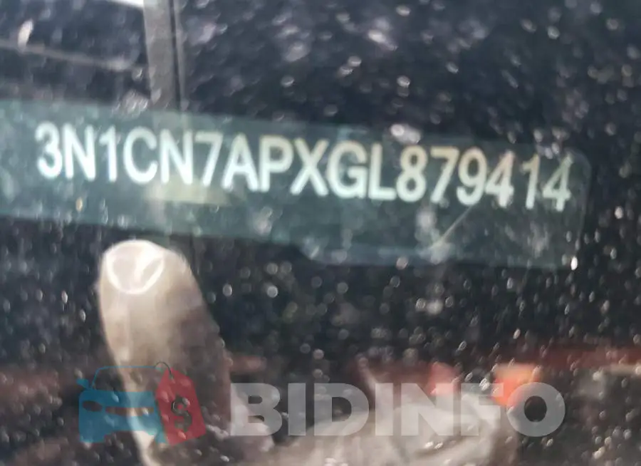 3N1CN7APXGL879414 Photo# 10