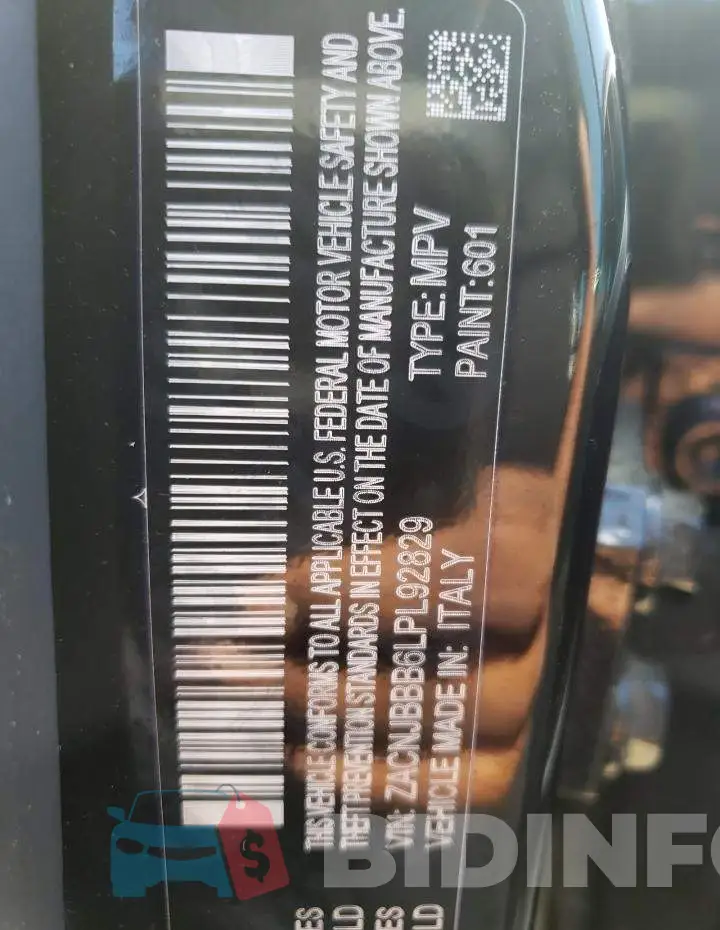 ZACNJBBB6LPL92829 Photo# 10