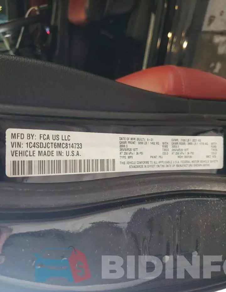 1C4SDJCT6MC814733 Photo# 10