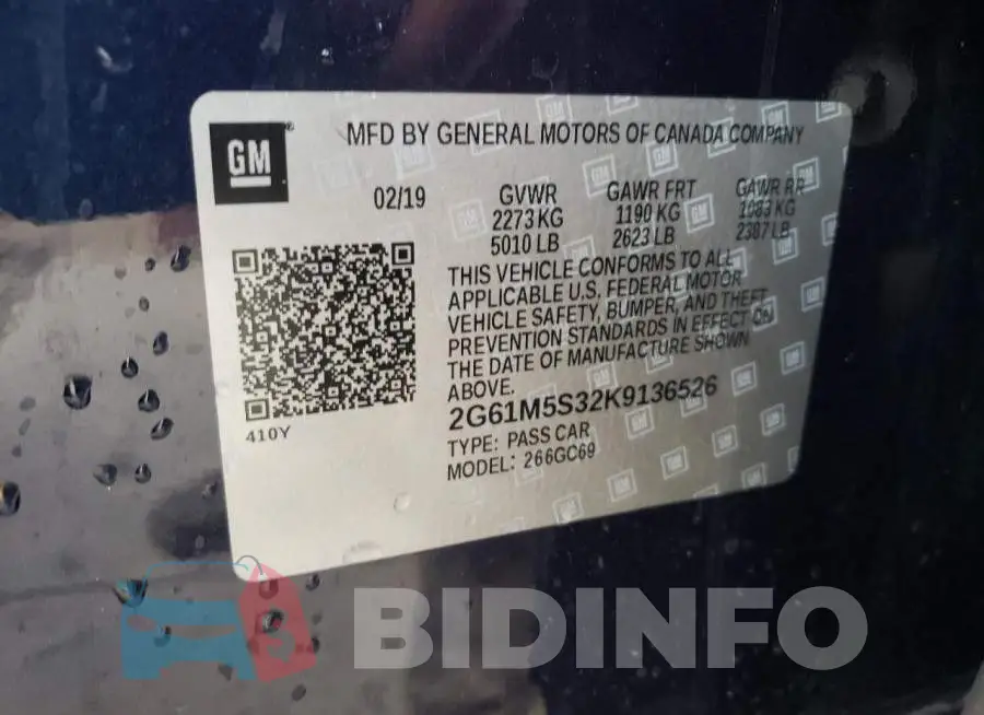 2G61M5S32K9136526 Photo# 10