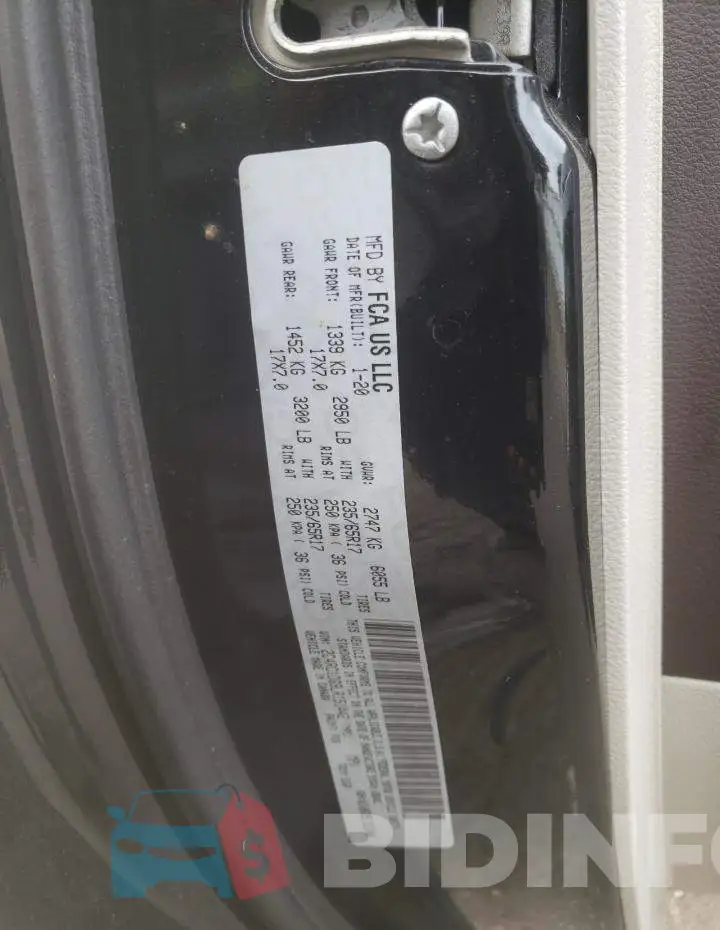 2C4RC1DG9LR151442 Photo# 10