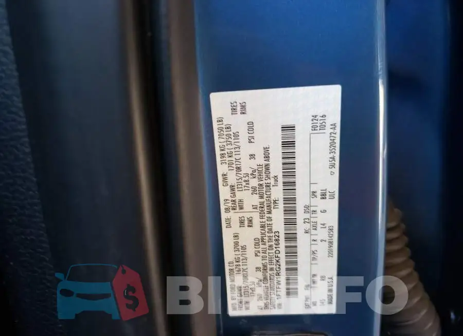 1FTFW1RG2KFD16823 Photo# 10