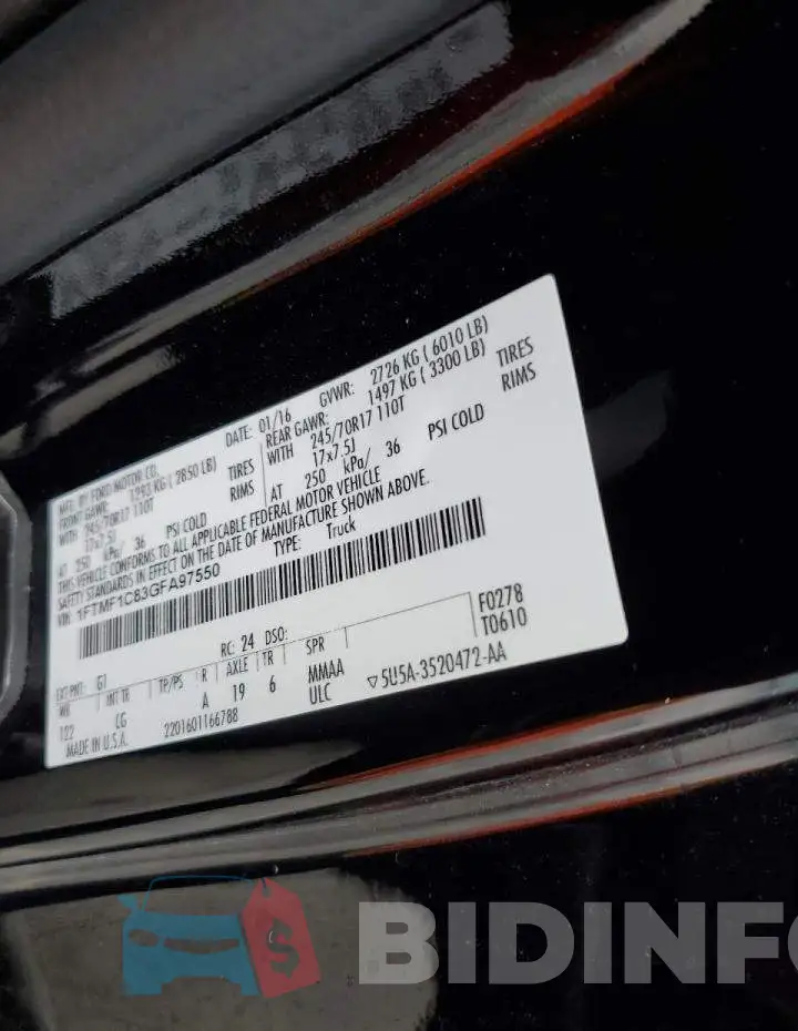 1FTMF1C83GFA97550 Photo# 10