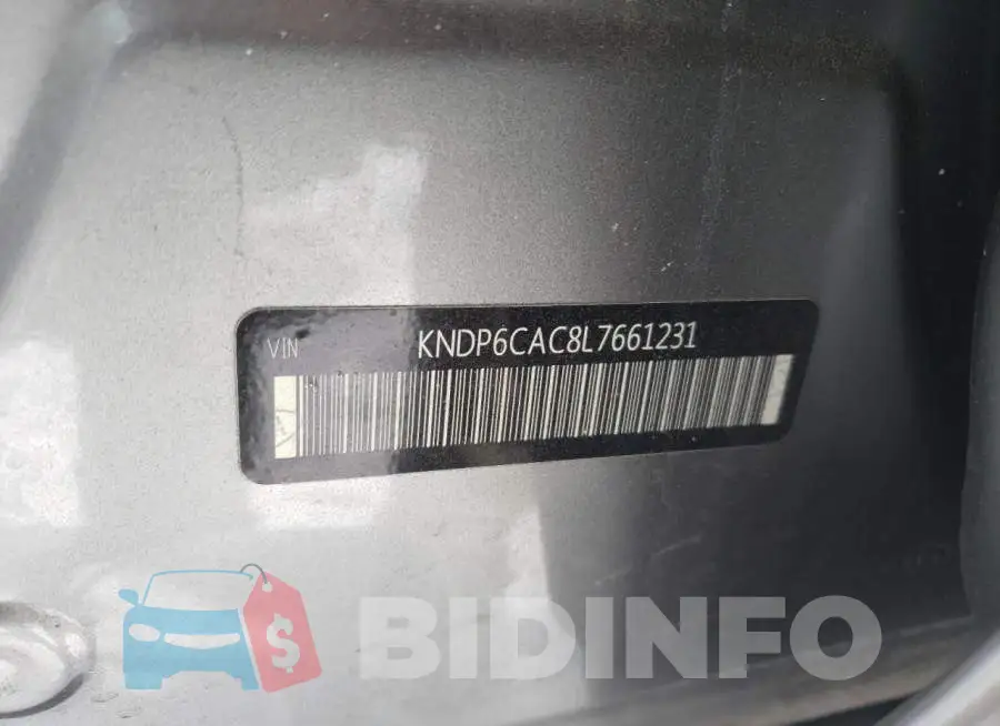 KNDP6CAC8L7661231 Photo# 10