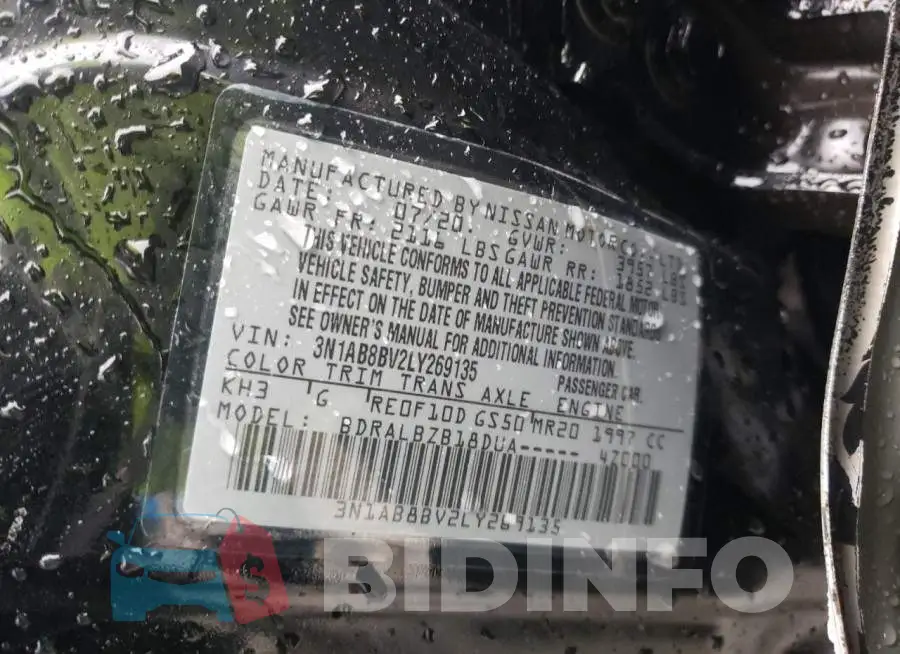 3N1AB8BV2LY269135 Photo# 10