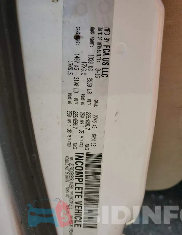2C7WDGBG6GR144298 Photo# 10