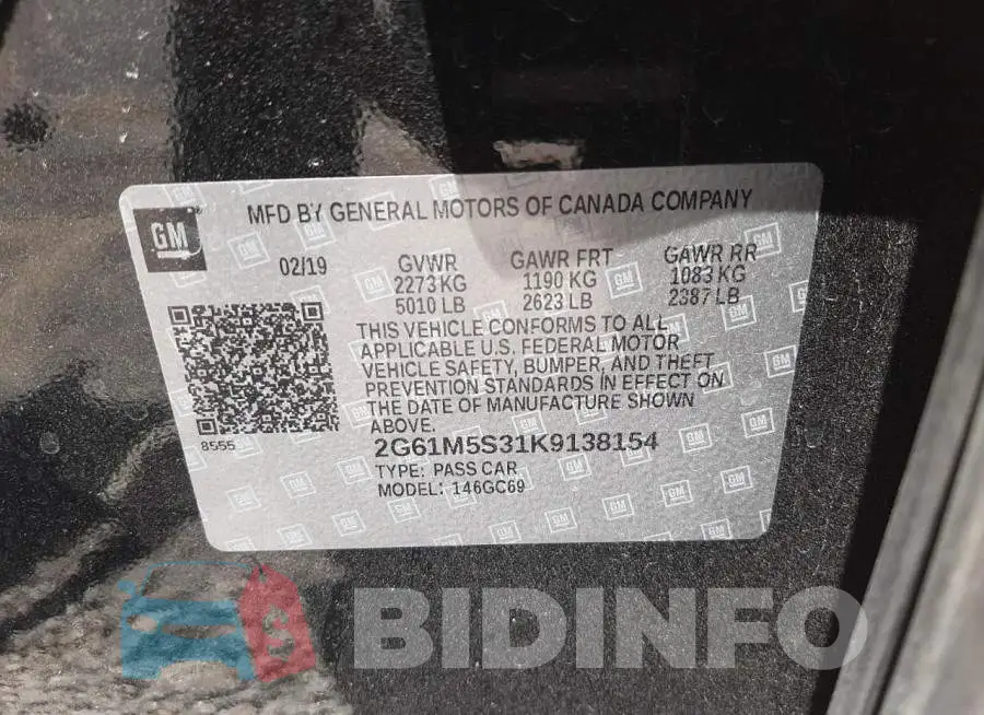 2G61M5S31K9138154 Photo# 10