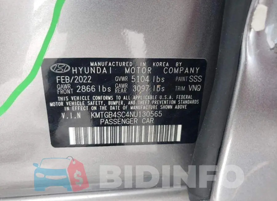 KMTGB4SC4NU130565 Photo# 10