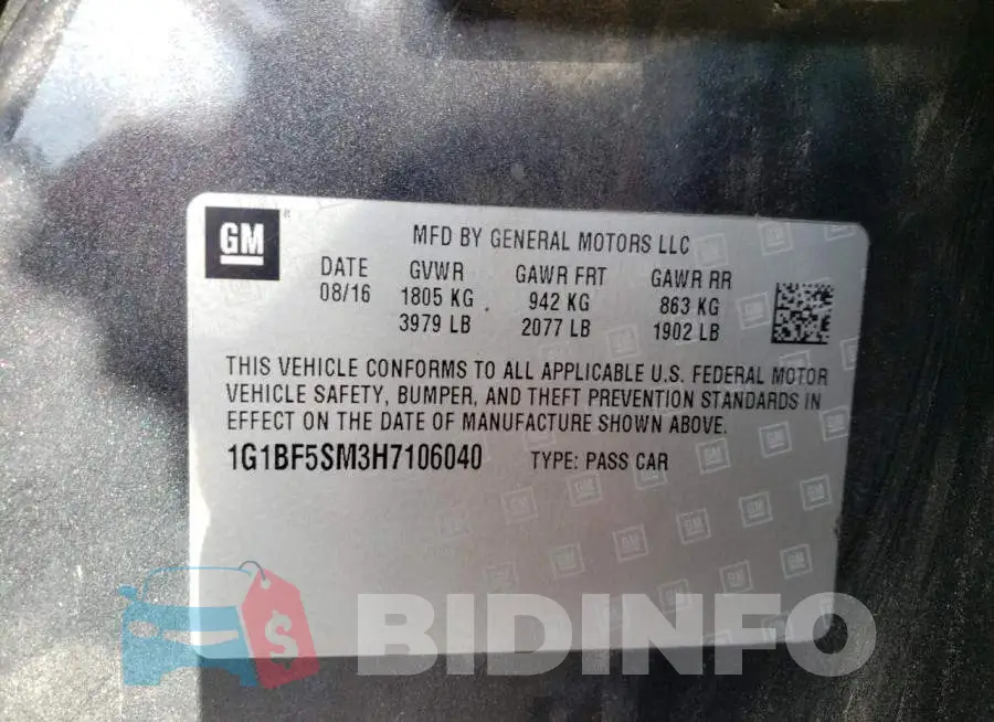 1G1BF5SM3H7106040 Photo# 10