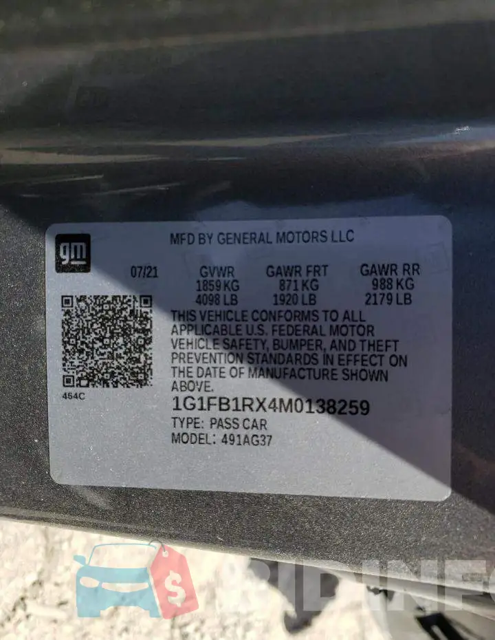 1G1FB1RX4M0138259 Photo# 10