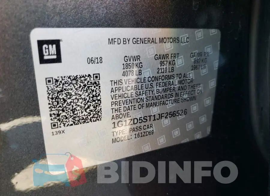 1G1ZD5ST1JF256526 Photo# 10