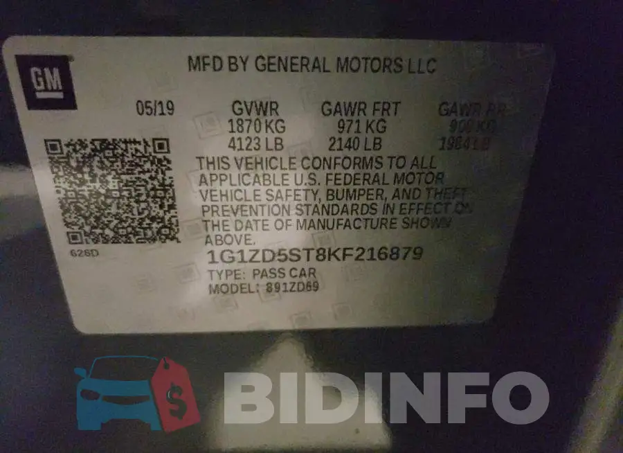 1G1ZD5ST8KF216879 Photo# 10