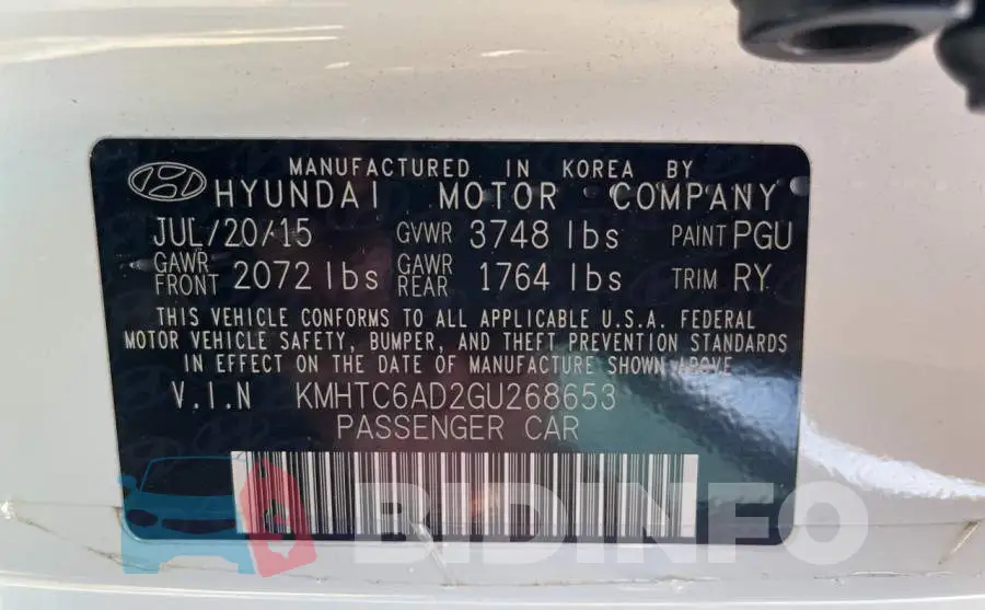 KMHTC6AD2GU268653 Photo# 10