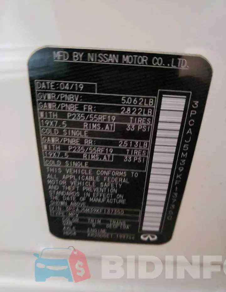 3PCAJ5M39KF137350 Photo# 10