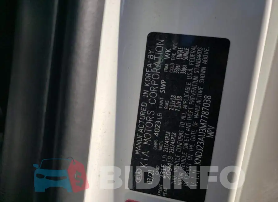 KNDJ23AU3M7787038 Photo# 10